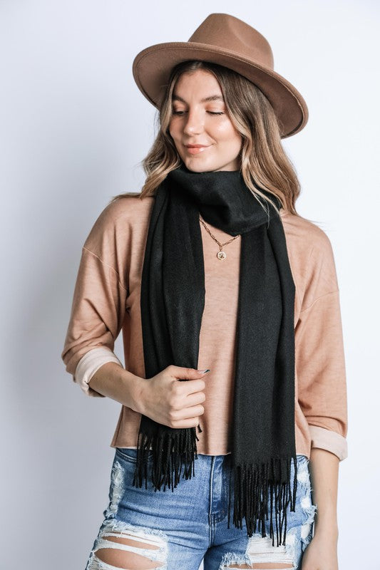 CASHMERE FEEL WINTER LONG SCARF