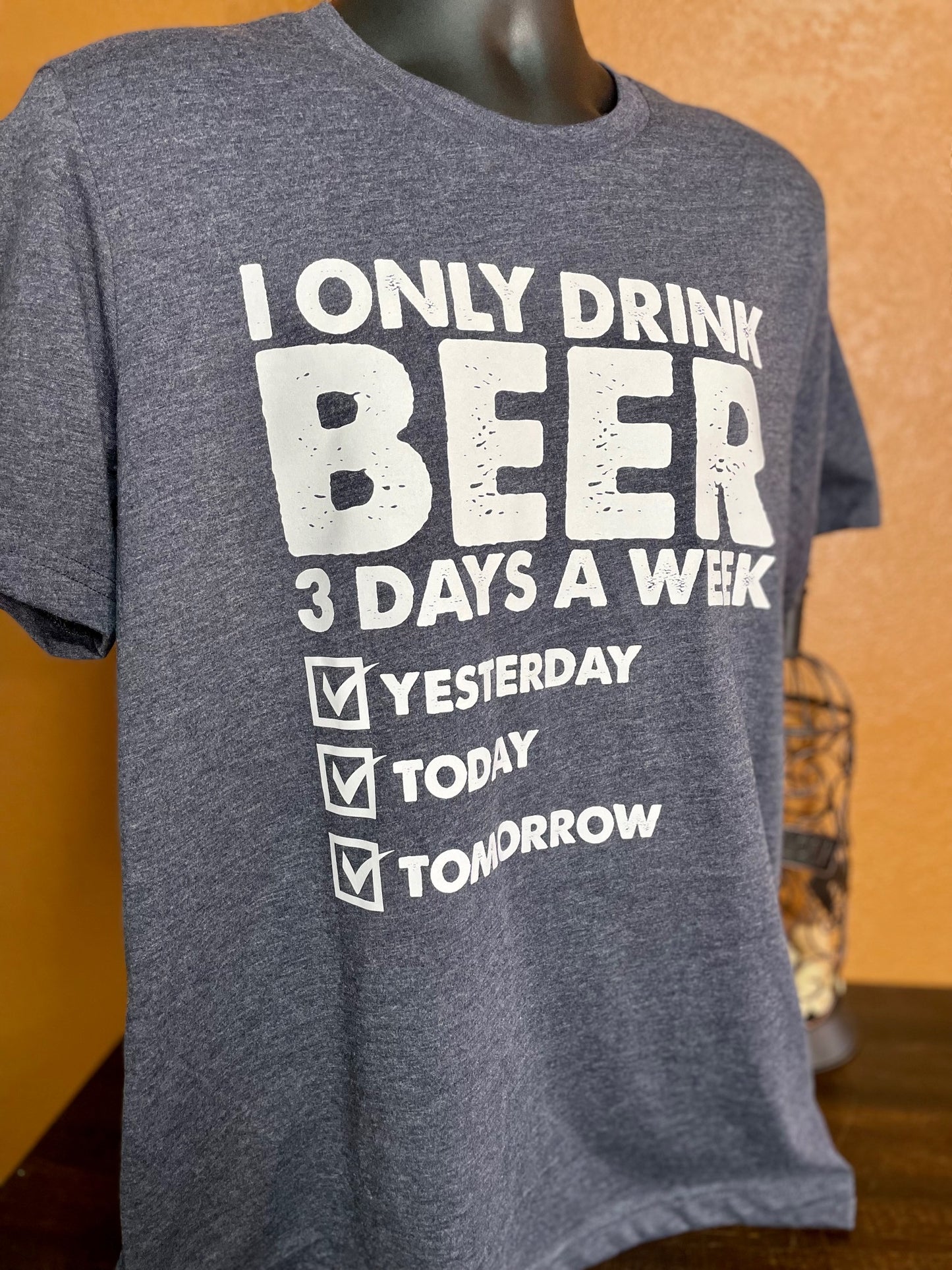 I only drink beer Unisex Tee